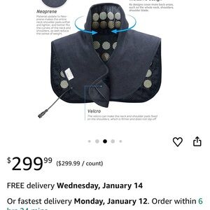 UTK heating pad for neck and shoulder